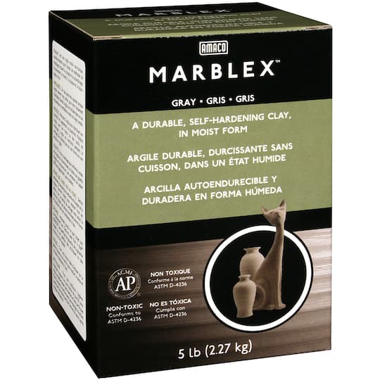 Marblex&#x2122; Gray Self-Hardening Clay